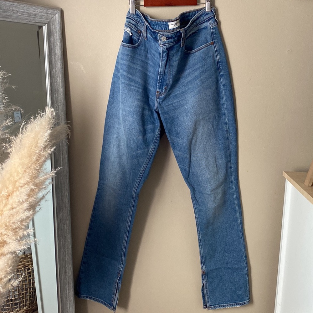 Abercrombie & Fitch Curve Love High Rise Jeans